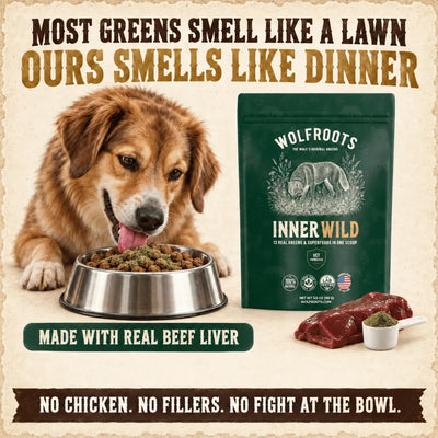 InnerWild Primal Greens Blend for Dogs