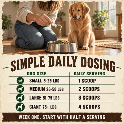 InnerWild Primal Greens Blend for Dogs